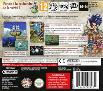 Dragon Quest VI - Realms of Reverie (Europe) (En,Fr,De,Es,It) box cover back